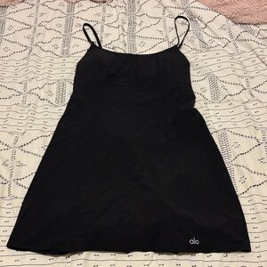 ALO Yoga Black Breezy Dress